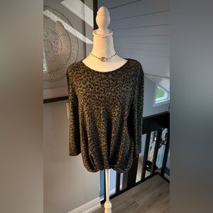 Ultra Soft Animal Print Sweater